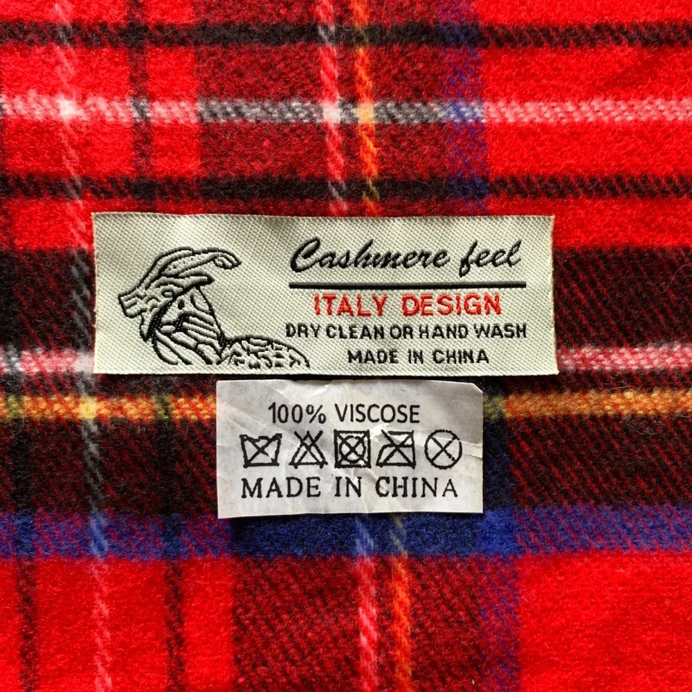 N/A red tartan